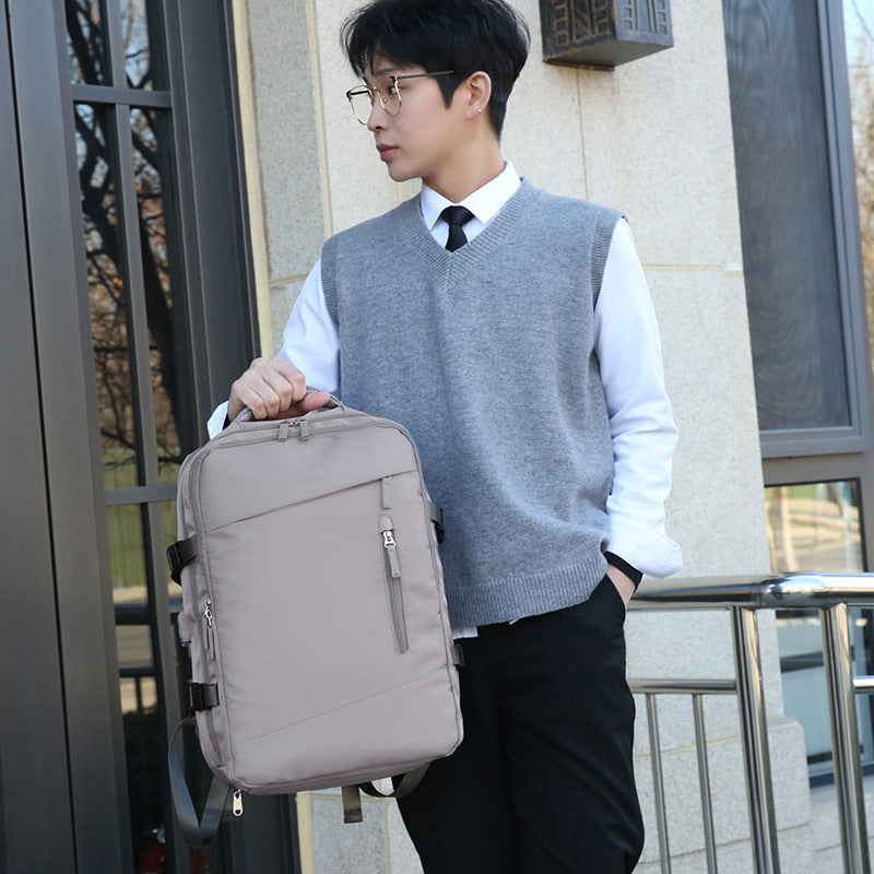 New large-capacity backpack, multi-functional luggage bag, business travel bag, backpack, women's waterproof travel backpack