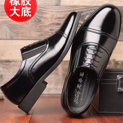 Men's leather dress shoes - spring/autumn work & business casual - slip-on loafers - wholesale & dropshipping available