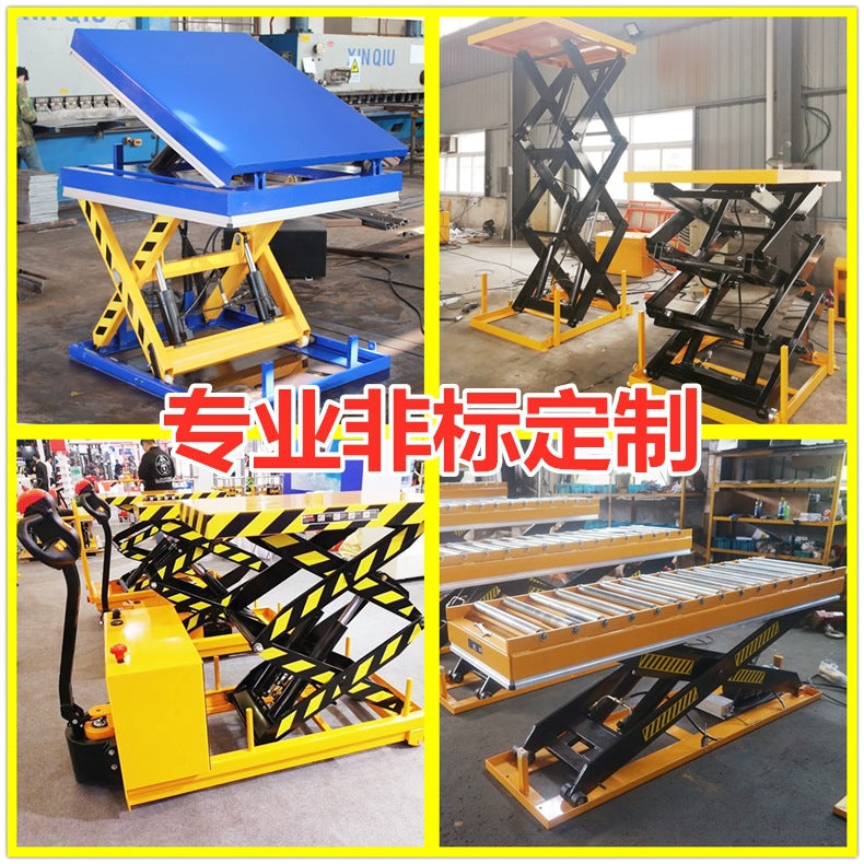 Non-standard customized 300/4000kg fixed hydraulic platform lifting platform electric lifting and unloading lift