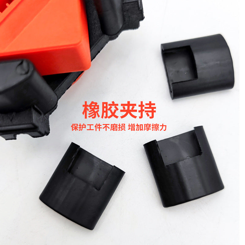 Woodworking Right Angle Clamp Holder Photo Frame Clamp 4-piece Set Furniture Picture Frame Clamp Installation Spring 90 Degree Tool Woodwork