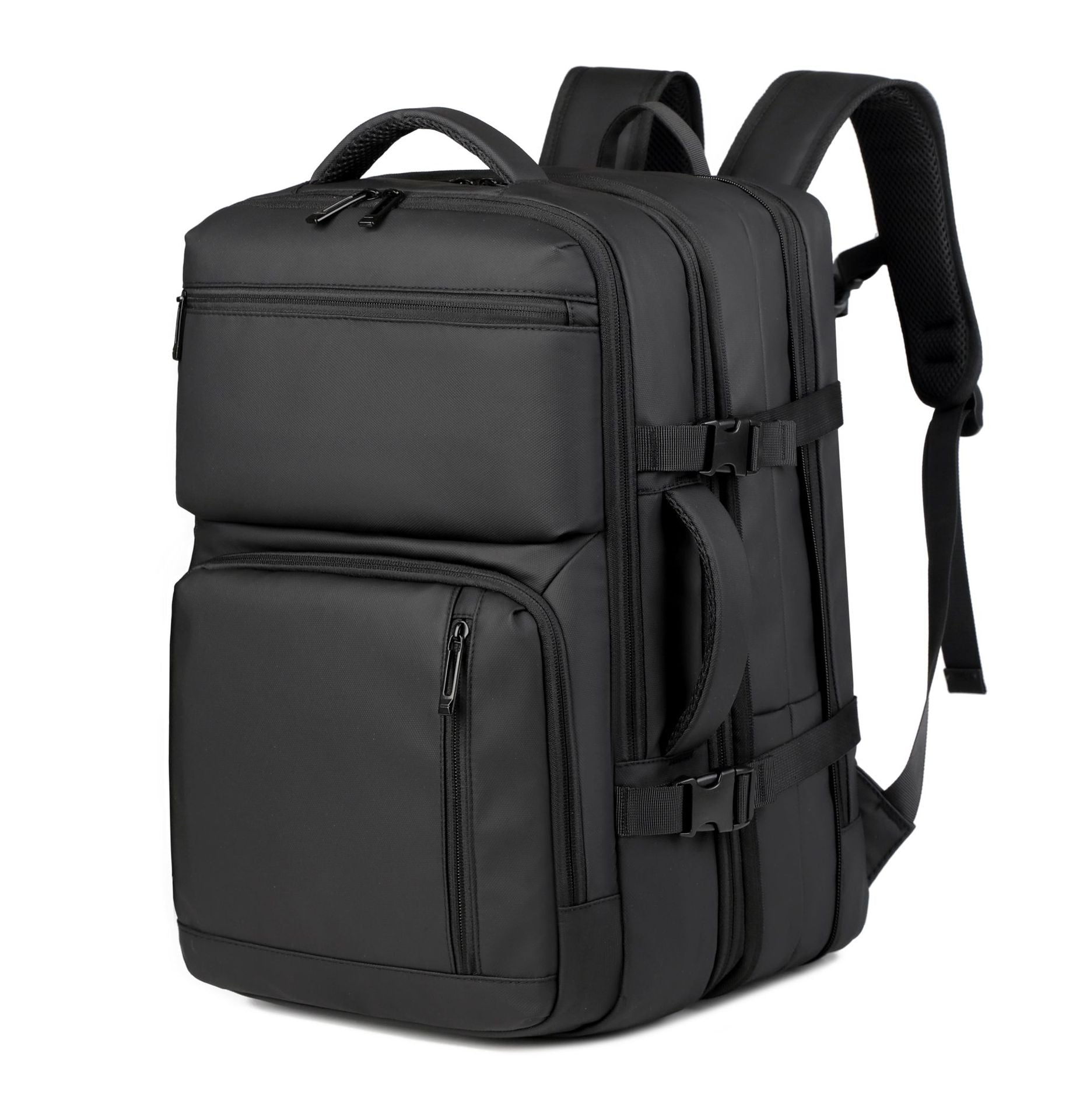 Cross-border fashion travel backpack Men's business 17-inch computer backpack Large capacity commuting high-end men's backpack