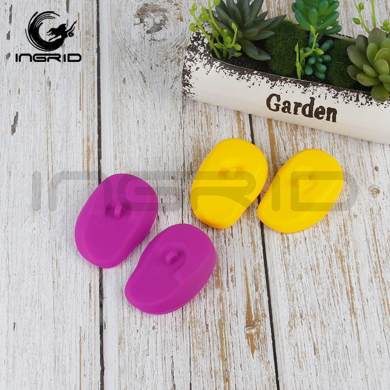 Cross-border hair dyeing earmuffs, hair salon hair dyeing perm, baked oil, poured film earmuffs, household silicone earmuffs, hair dyeing earmuffs