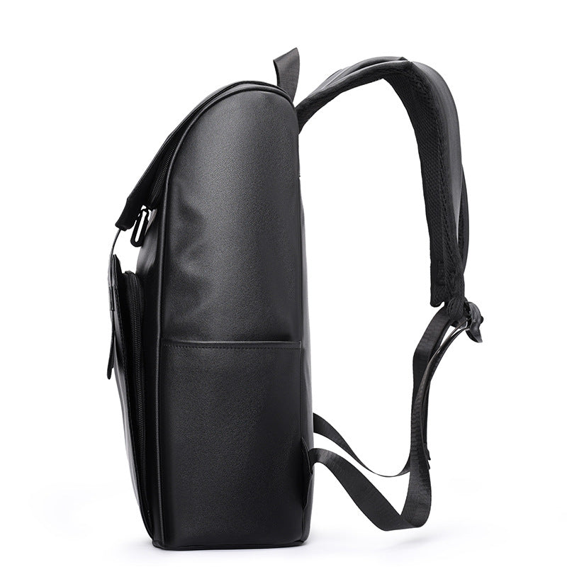 Cross-border men's backpack feeling casual large-capacity computer backpack simple men's short-distance travel backpack