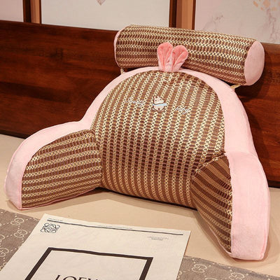 Mat summer bed reading waist pillow bedside cushion soft bag soft bag backrest dormitory sofa pillow bedside
