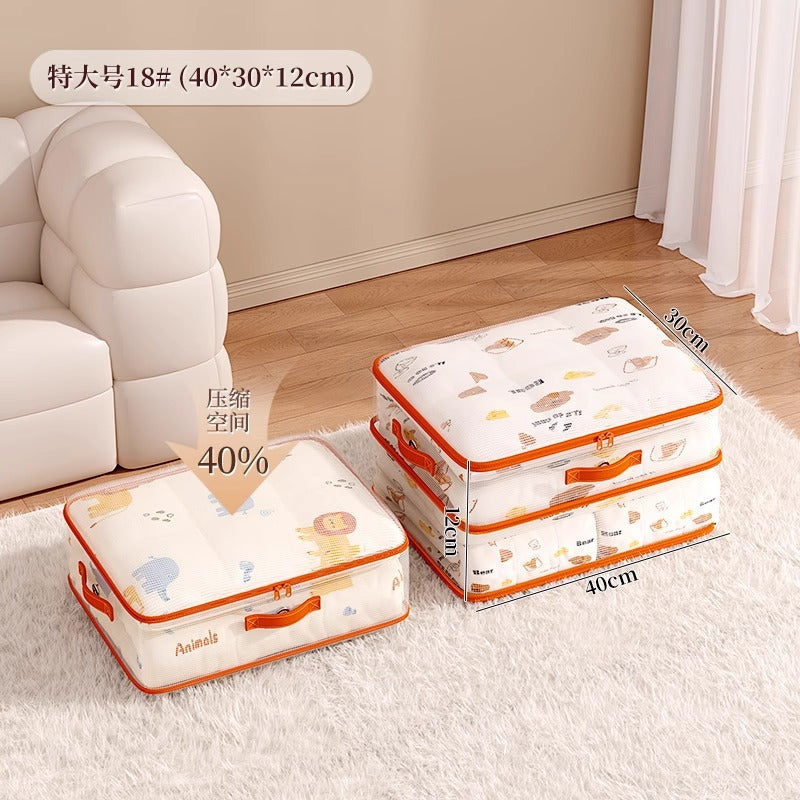 PVC storage bag, clothes quilt, household finishing bag, down jacket, quilt, clothing large-capacity storage bag