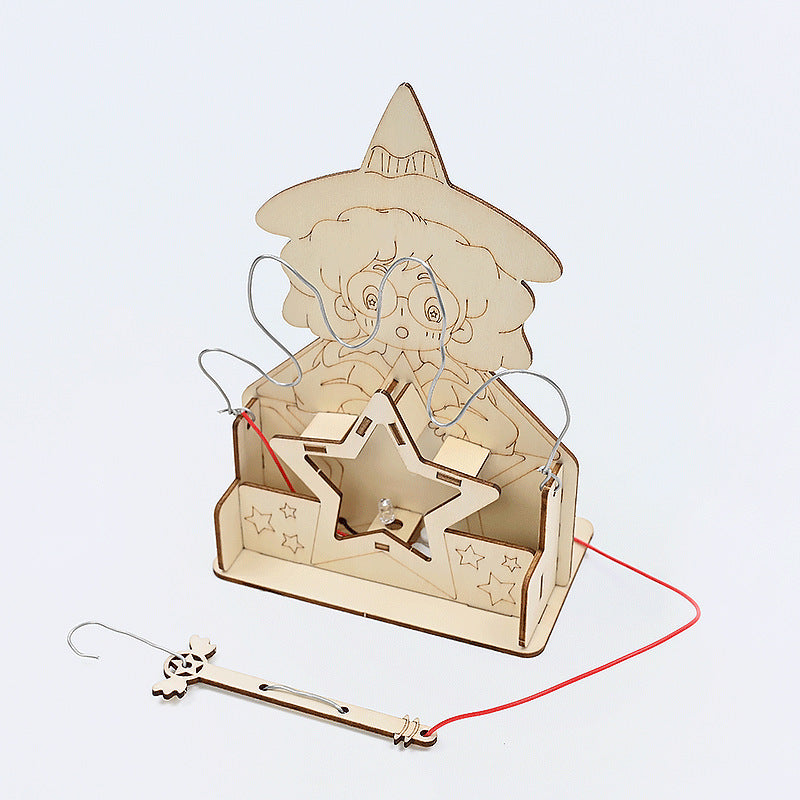 New Crossfire Primary School Students Science and Technology Small Production STEAM Physics Classroom Science Small Experiment Teaching Aids Material Package