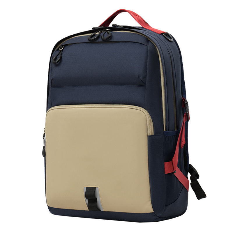 Cross-border men's backpack, high-end fashion travel, women's backpack, commuter waterproof computer bag, lightweight backpack schoolbag