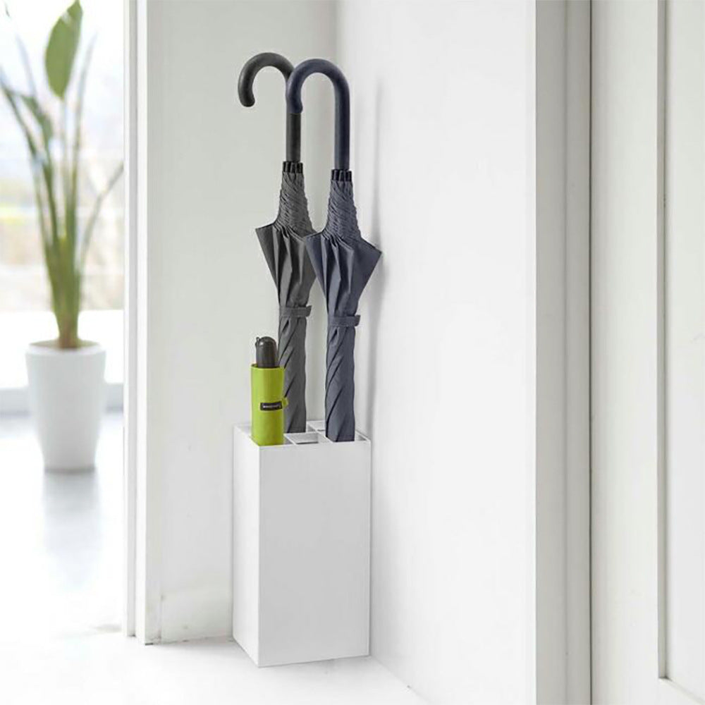 Processing custom umbrella frame Hotel lobby household wrought iron umbrella tube Umbrella bucket storage bucket Floor-to-ceiling umbrella rack