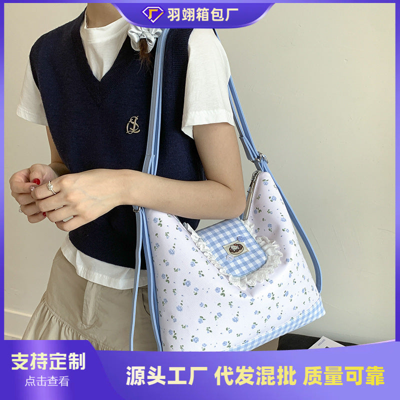 Cross-border fashion summer new versatile bag women's backpack student shoulder bag messenger bag shoulder bag commuter