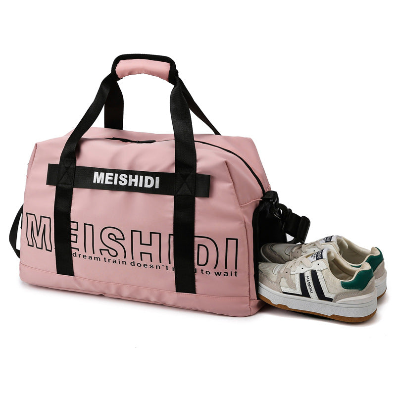 New fitness bag dry and wet separation men's and women's multi-functional travel bag portable outdoor sports swimming bag portable