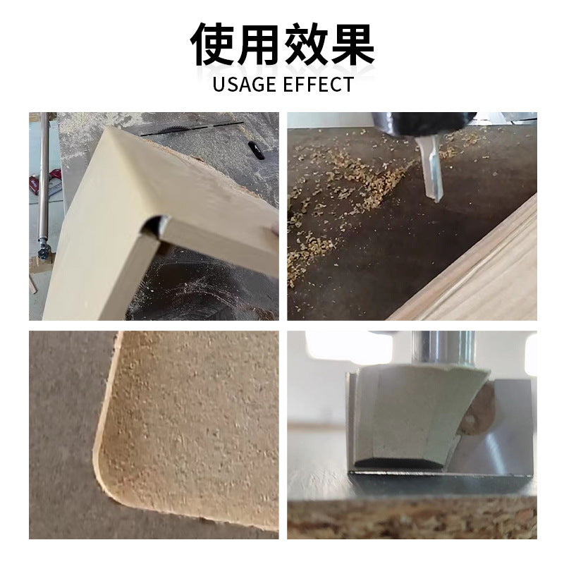 雅登木工清底刀台面铣底刀平底铣刀钻孔开槽三合一铰链孔雕刻机