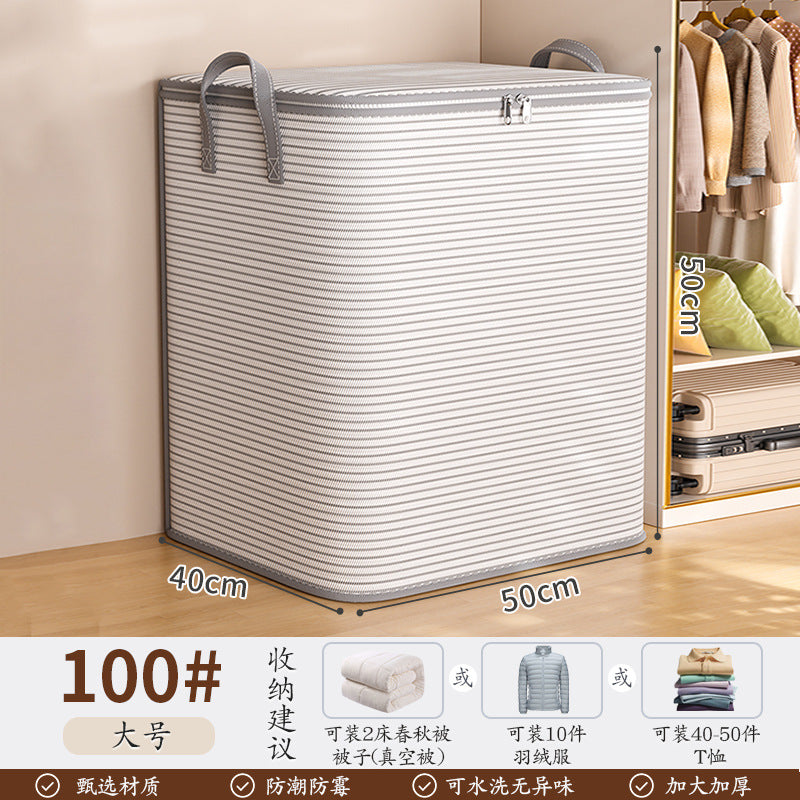 Quilt storage bag, large-capacity moving packing bag, clothing, quilt, student living on campus, luggage sorting, moisture-proof