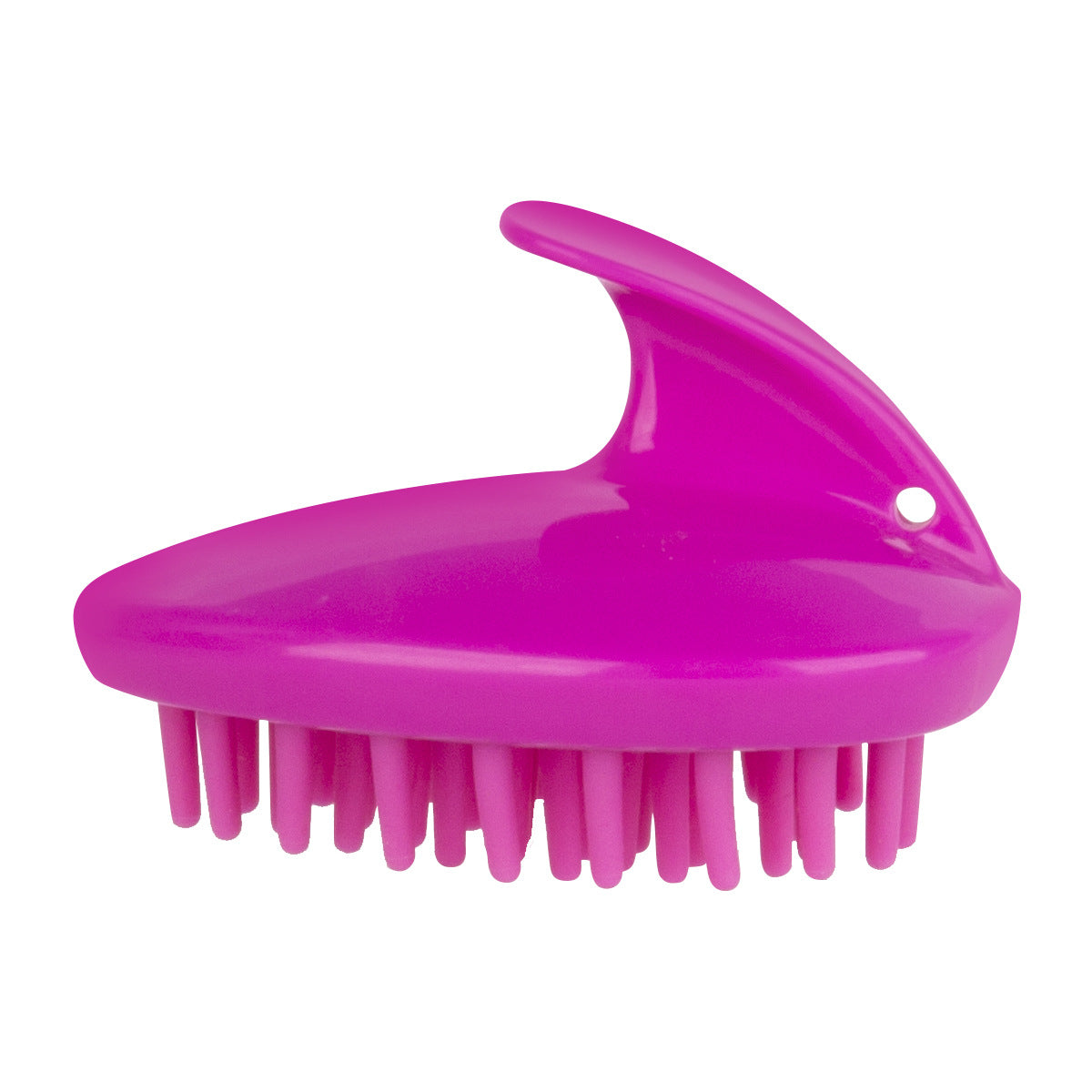 Dry and wet silicone triangle shampoo brush shampoo artifact clean scalp shampoo comb head meridian massage comb