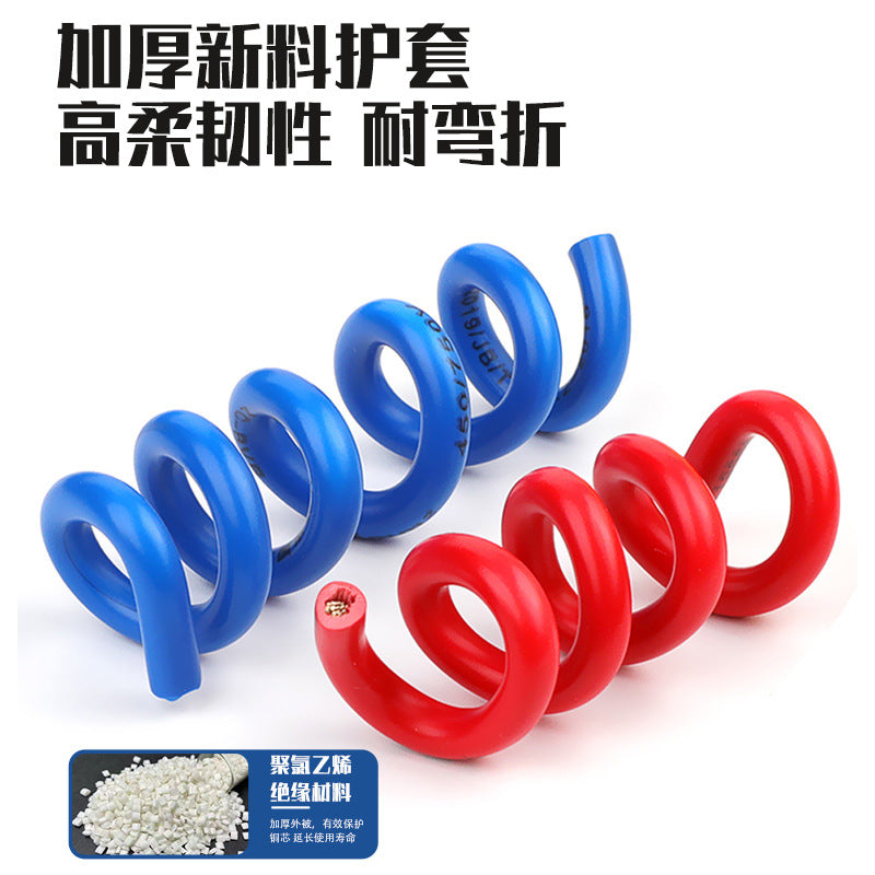 Official Pearl River Wire Copper Core National Standard RV1 1.5 2.5 4 6 10 Square Electronic Control Multi-strand Flexible Wire