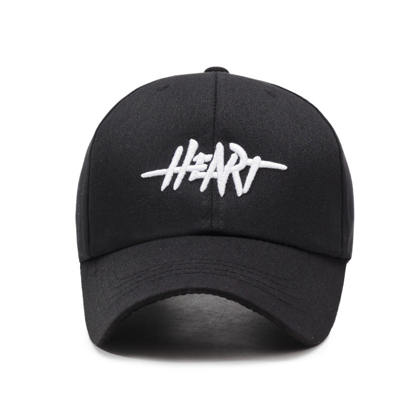 25 New Spring, Autumn and Summer Versatile High-Quality Baseball Cap Female Korean Edition Face Small Shade Embroidered Cap Male