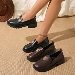 Export spring new arrivalplus size low-cut slip-on shoes for women 43 slip-on loafers slip-on loafers wholesale