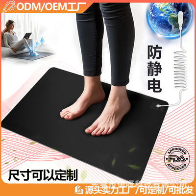Anti-static floor mat earthing mat groundingmat grounding conductive leather sports yoga mat