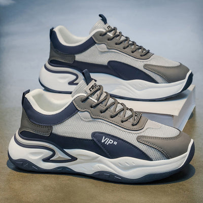 2025 new spring men's mesh breathable shoes - anti-slip soft sole running & casual sneakers - hot selling dad shoes