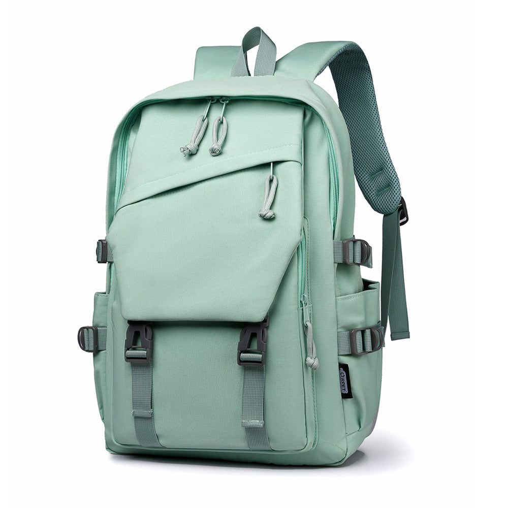 Cross-border fashion casual lightweight backpack business trip backpack trend Korean version of junior high school college student schoolbag