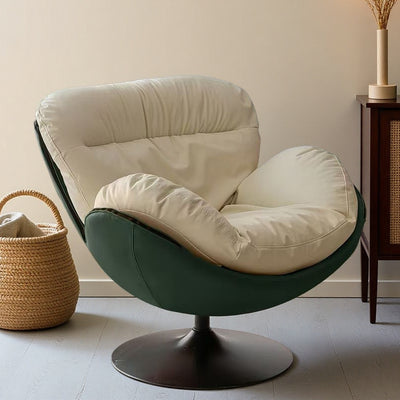 Same-day delivery single swivel sofa chair, modern minimalist style, suitable for home living room, balcony, bedroom, casual light luxury lazy sofa