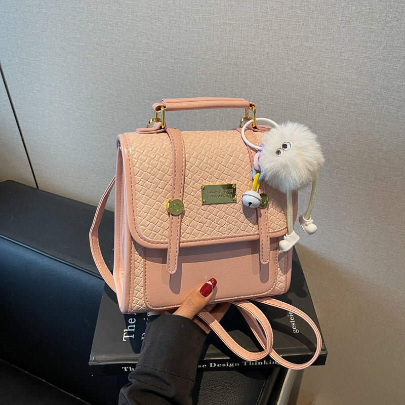 Cross-border backpack women's fashion versatile niche design sense 2025 new trend Korean version messenger bag travel backpack