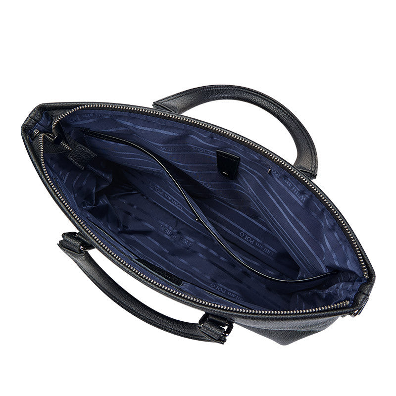 Emperor Paul handbag men's leather business casual messenger bag first layer cowhide new briefcase men's wholesale