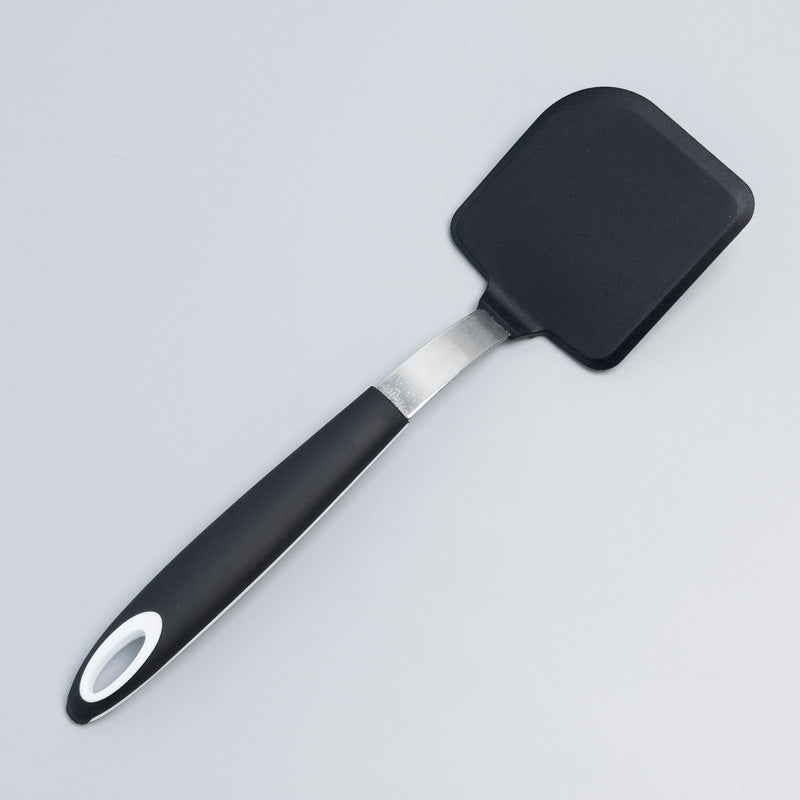 Cross-border silicone cooking utensils fish shovel teppanyaki cooking shovel pancake non-stick pan silicone spatula steak leak shovel