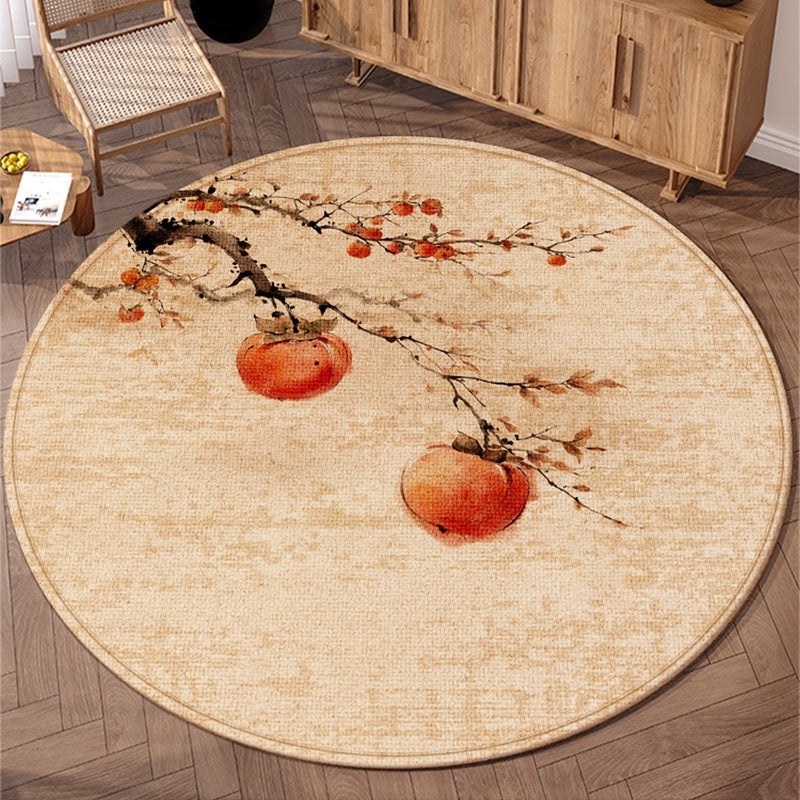 Chinese simple study swivel chair carpet non-slip and wear-resistant floor protective mat office computer chair bedroom floor mat