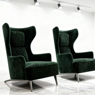 【tiger chair】stainless steel single sofa chair, luxury designer living room leisure chair, hotel furniture in stock