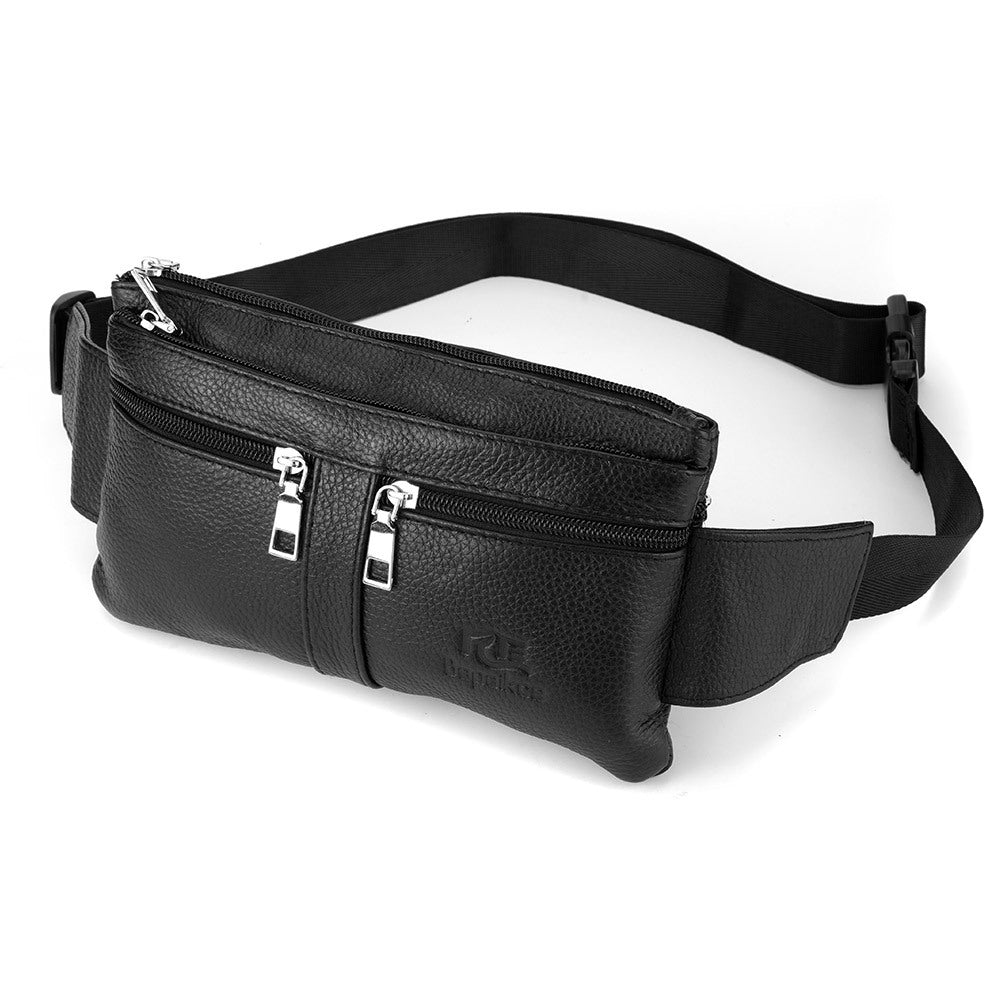 New fanny pack, wear-resistant men's multi-functional breast bag, men's bag, messenger bag, high-end mobile phone bag, men's fanny pack.
