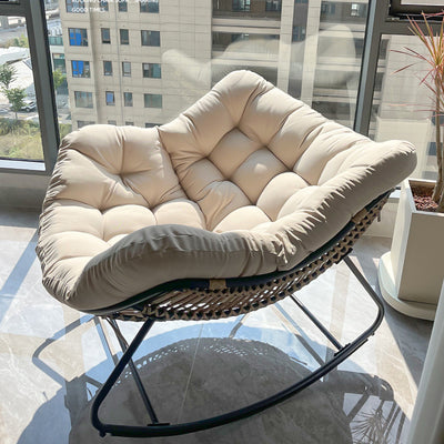 Bird's nest rocking chair rocking chair recliner single lazy sofa balcony adult nest chair reclining chair can sleep