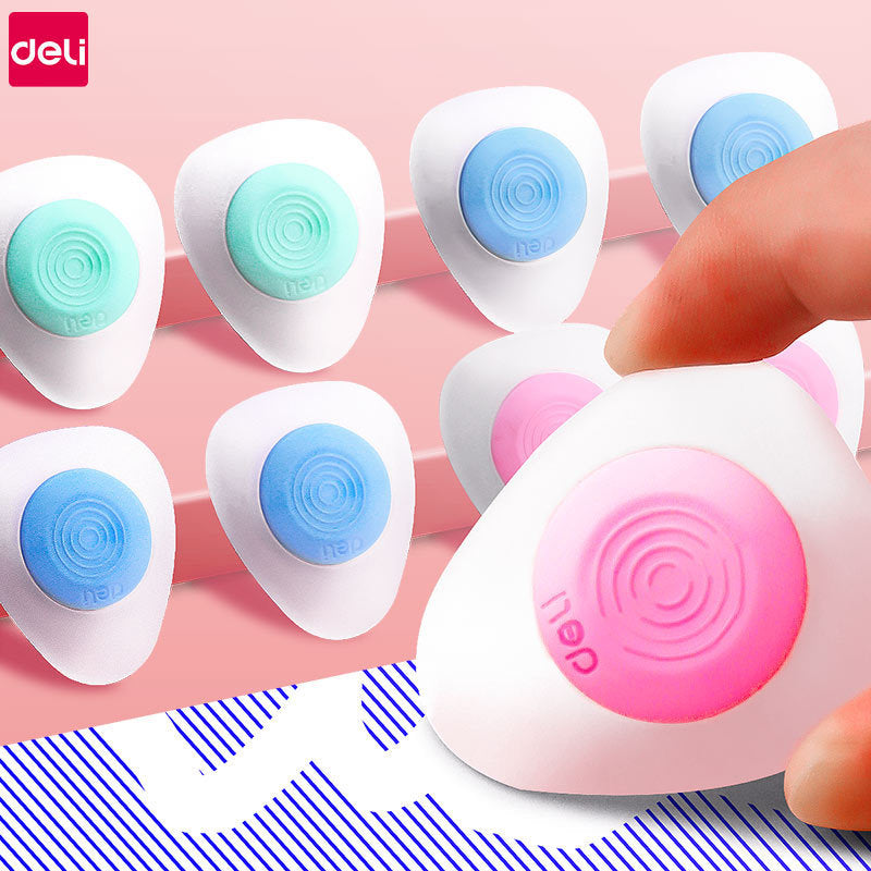 Deli 71106 Thermal Erasable Eraser Magic Eraser Elementary School Eraser Stick Erasable Neutral Pen Erasable Eraser
