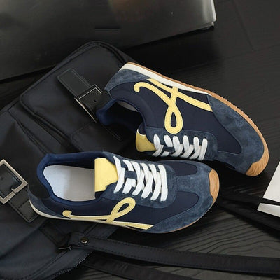 European hot-selling women's shoes: 2026 autumn new arrivals - breathable flat casual sneakers, versatile student german army trainers (gats)