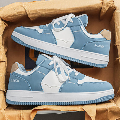 2026 new spring hot-selling men's shoes: stylish and versatile skate shoes, thick-soled, wear-resistant casual sneakers, trendy student shoes for men