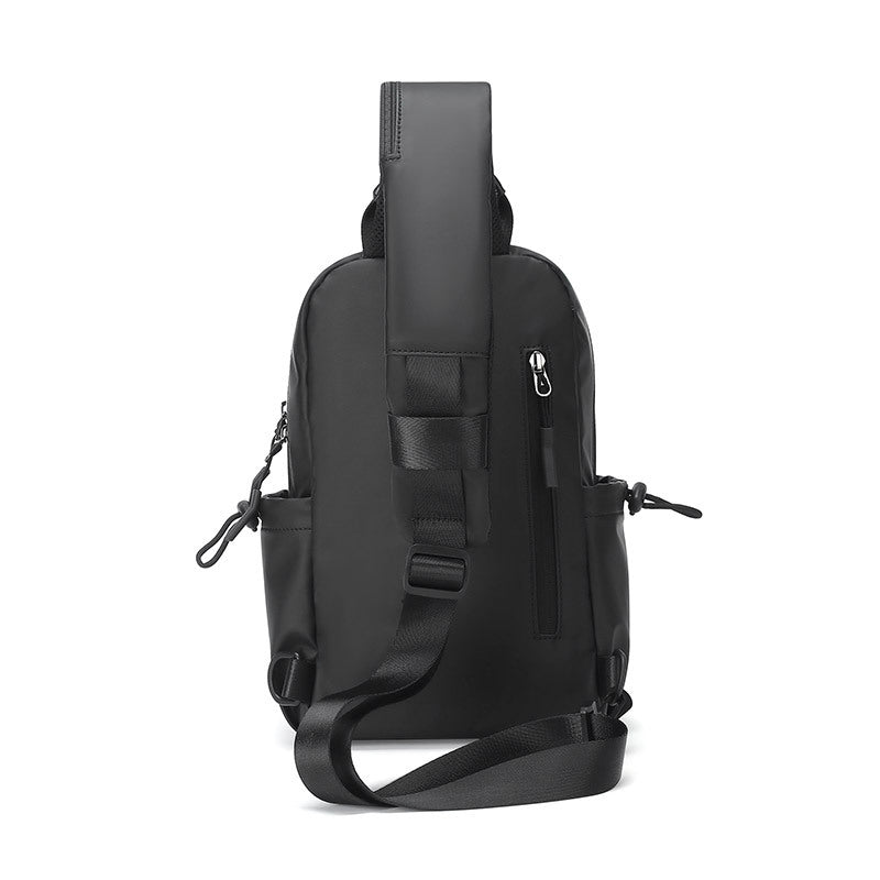 Emperor Paul Men's Shoulder Bag Stylish and Simple Chest Bag Large Capacity Commuter Casual Messenger Bag Waterproof Men's Bag