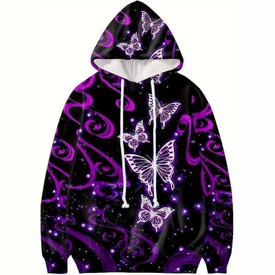hot-selling women's hoodies, new casual loose long-sleeved hooded sweatshirts, dropshipping available