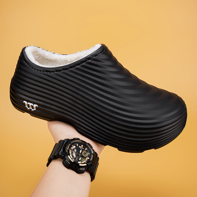 Chef shoes men's autumn kitchen work whirlwind Bobo men's shoes rainy day outdoor one pedal labor insurance work shoes