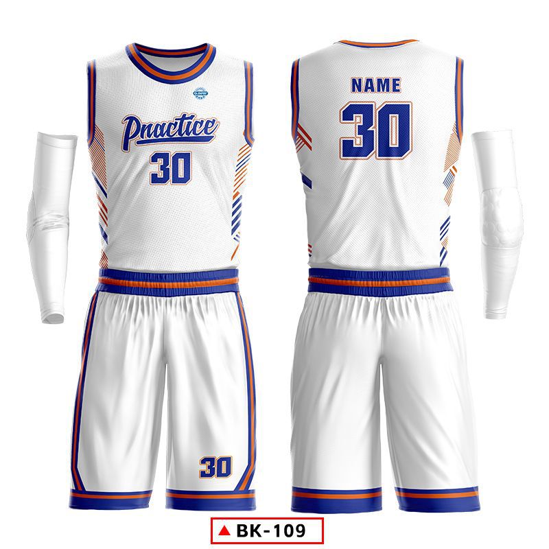 2024 new basketball jersey suit men's custom college student sports training game jersey American basketball jersey printing