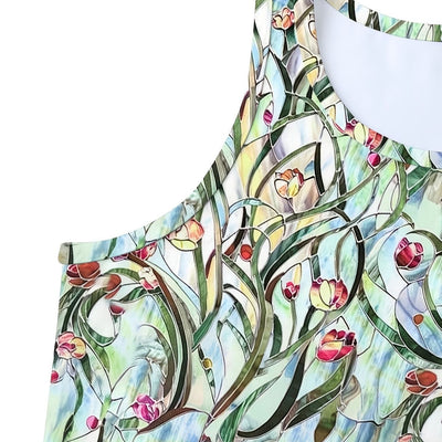 wholesale women's short-sleeved dresses, fashionable for spring, summer, and autumn, featuring new printed designs with a vacation vibe