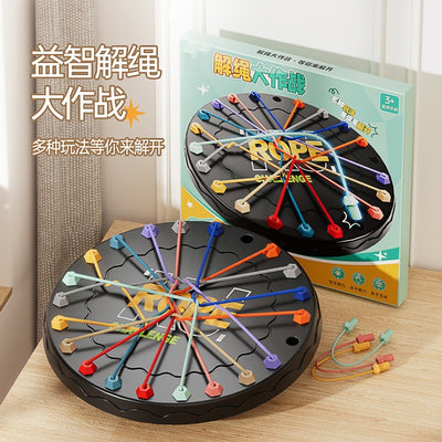 unraveling challenge: educational toy for kids - desktop logic & focus training, parent-child interactive game