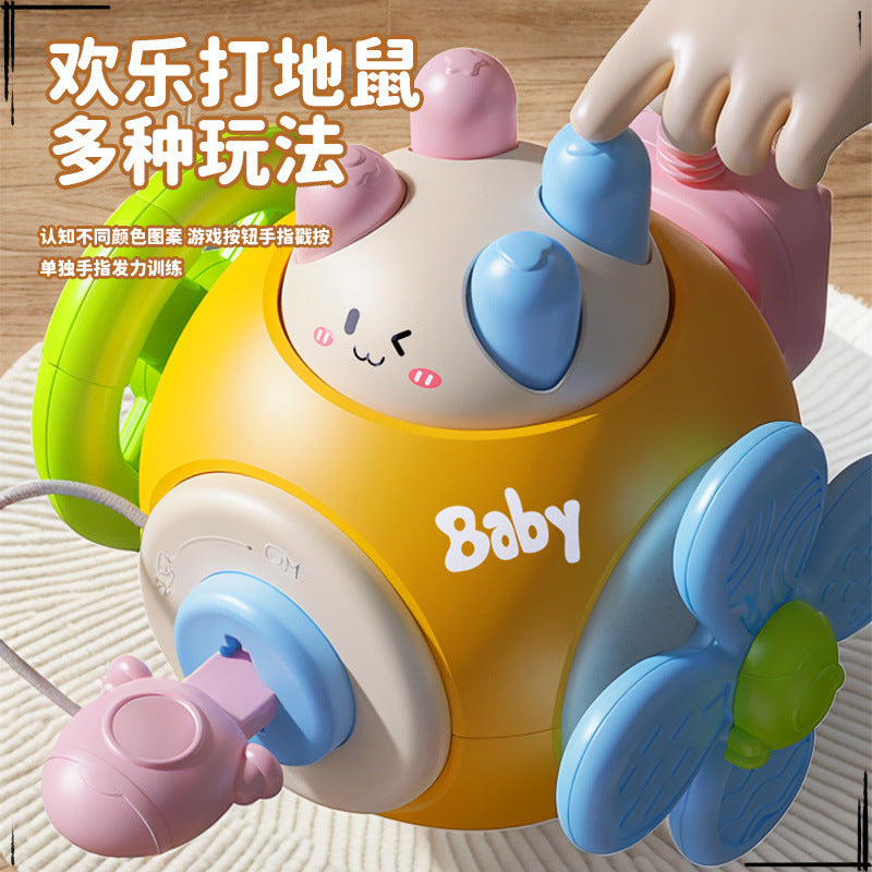 Baby busy ball hand catching ball 1-2 years old 3 baby busy board house hexahedron Montessori early education educational children's toys