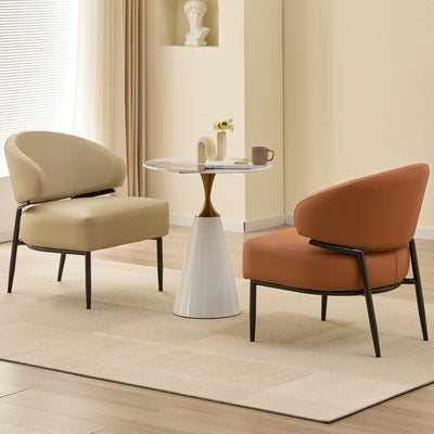 Minimalist modern light luxury sofa chair - ideal for sales centers, beauty salons, cafes, office reception areas, lounges, and meeting/consultation rooms