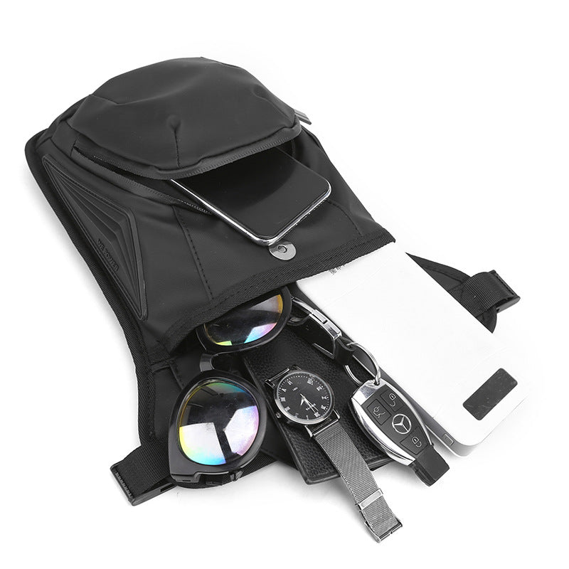 New Multifunctional Crossbody Bag Fashion Motorcycle Riding Leg Bag Outdoor Riding Sports Fanny Bag Casual Shoulder Bag