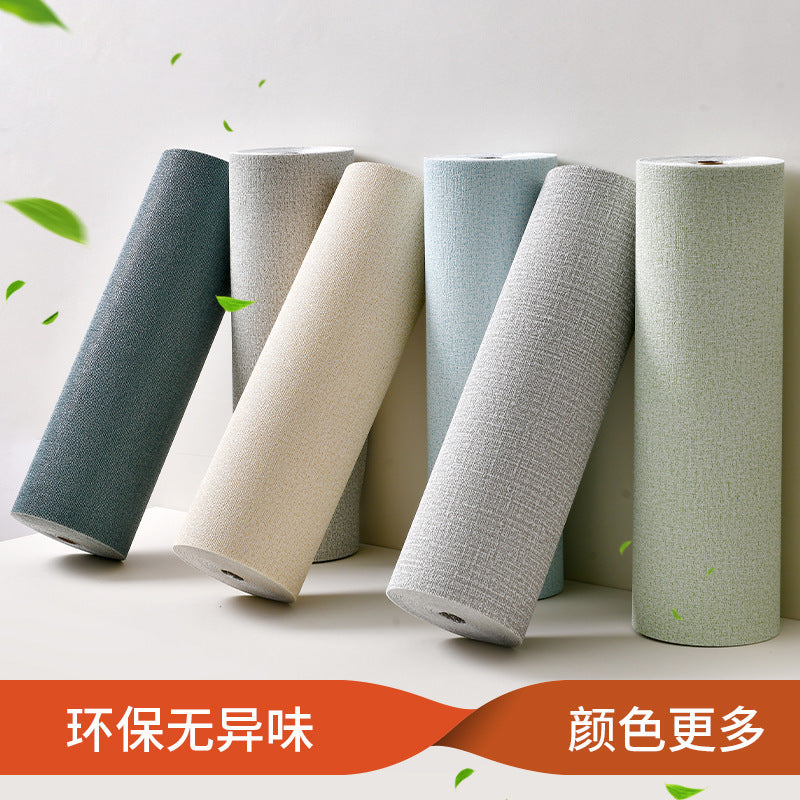 Special wallpaper for gray wall self-adhesive waterproof and moisture-proof cement wall wallpaper 3D three-dimensional wall sticker cloth mildew cover ugly sticker