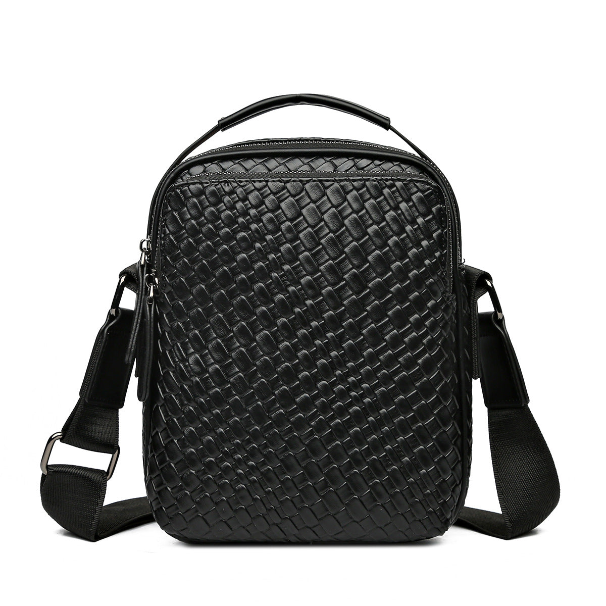 New Men's Fashion Casual Breast Bag Versatile Trend Portable Commuter Shoulder Bag Outdoor Travel Waterproof Messenger Bag