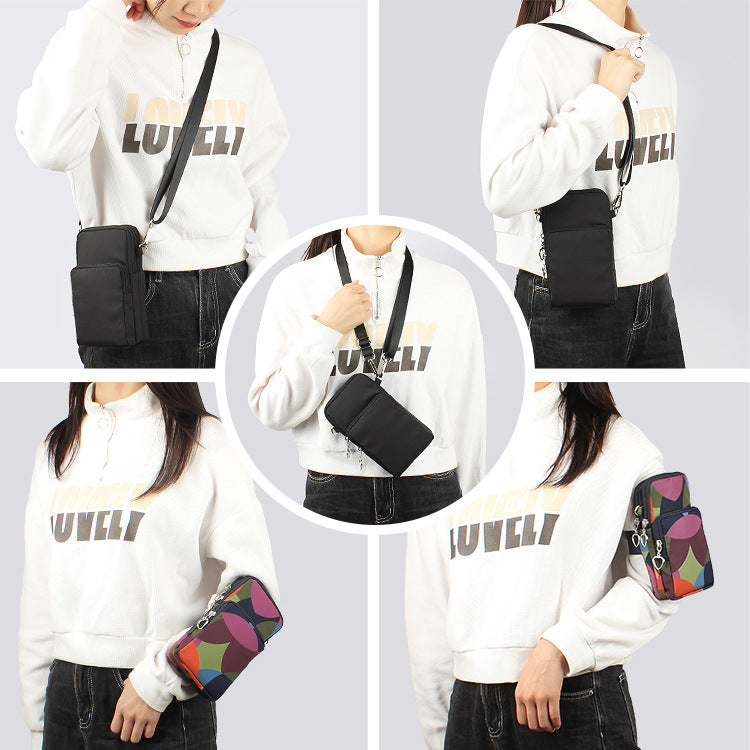 Customized  direct supply New mobile phone bag Women's messenger bag Neck bag Portable zero small wallet Versatile custom