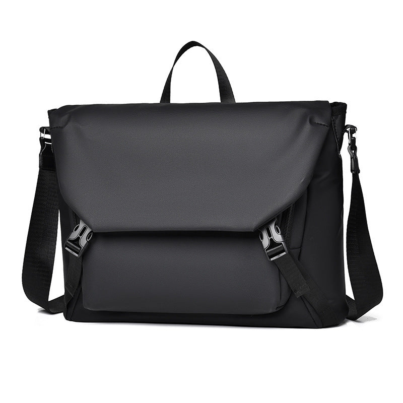 Crossbody bag male manufacturer self-operated wholesale versatile  hot sale fashion leisure cycling locomotive bag waterproof and portable