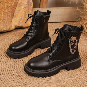 autumn new arrivals: plus-size women's martin boots for cross-border e-commerce. available in sizes 35-43. wholesale options available. dropshipping to and