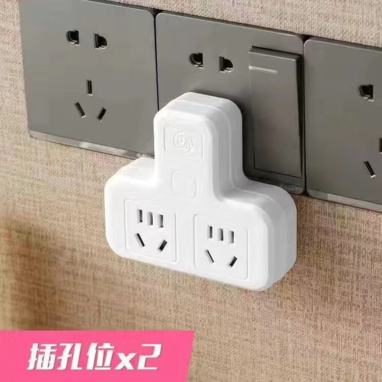 Source factory first turn porous pure copper conversion socket, power supply USB power strip board dormitory independent switch socket