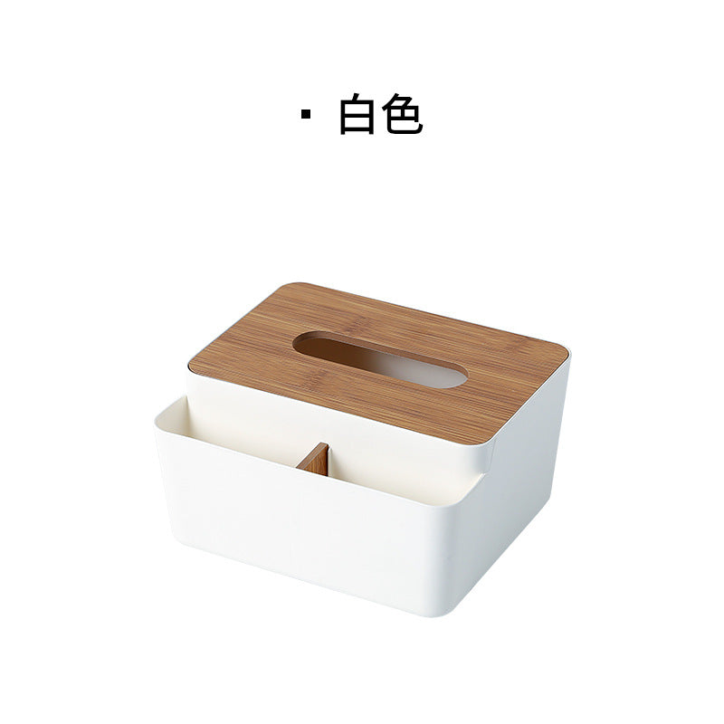 Paper box living room plastic creative tissue box logo multi-functional cosmetics lipstick jewelry desktop storage box